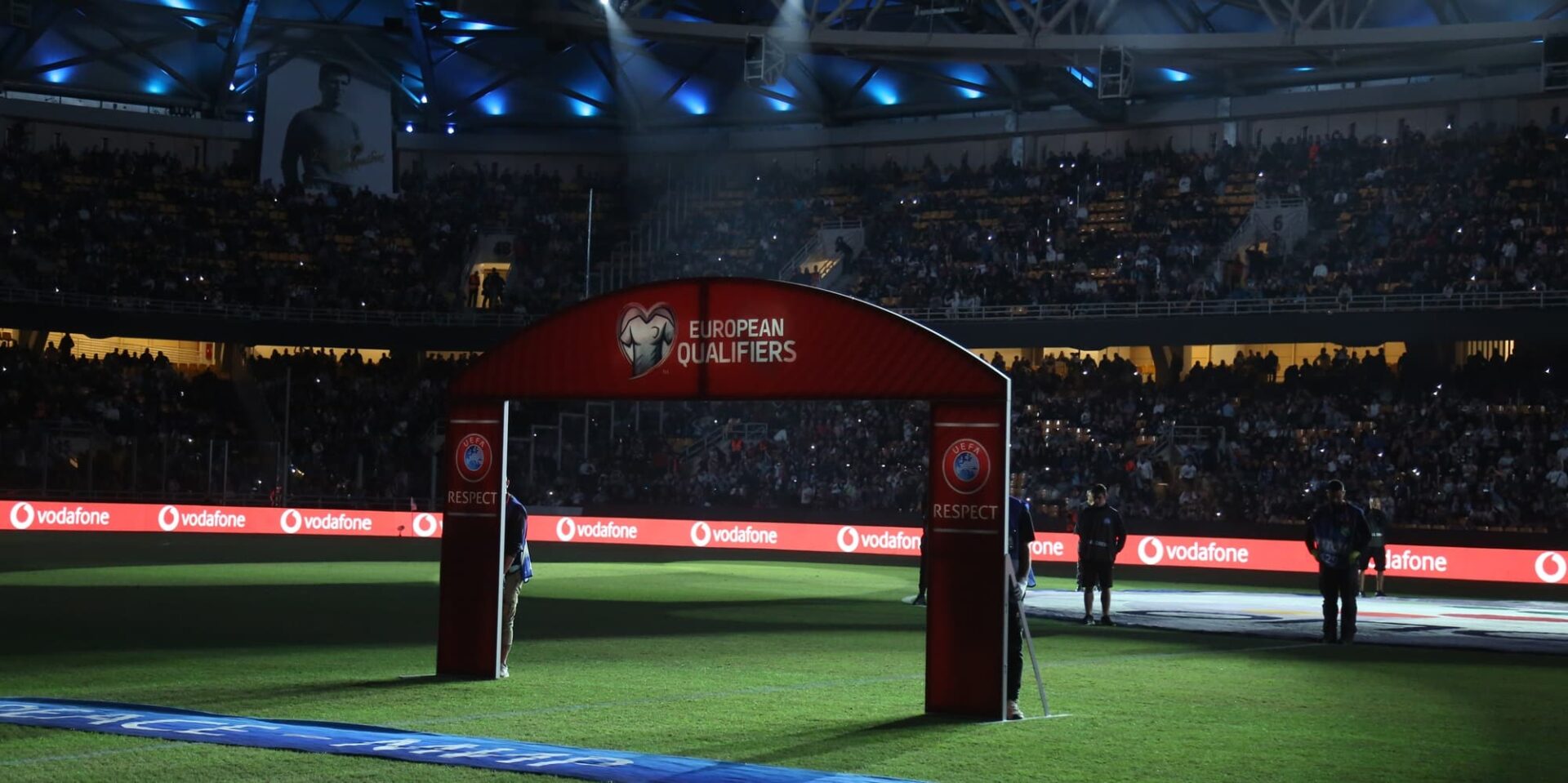 Η «Αγιά Σοφιά-OPAP Arena» στον αγώνα που έδωσε η Εθνική με την Ολλανδία