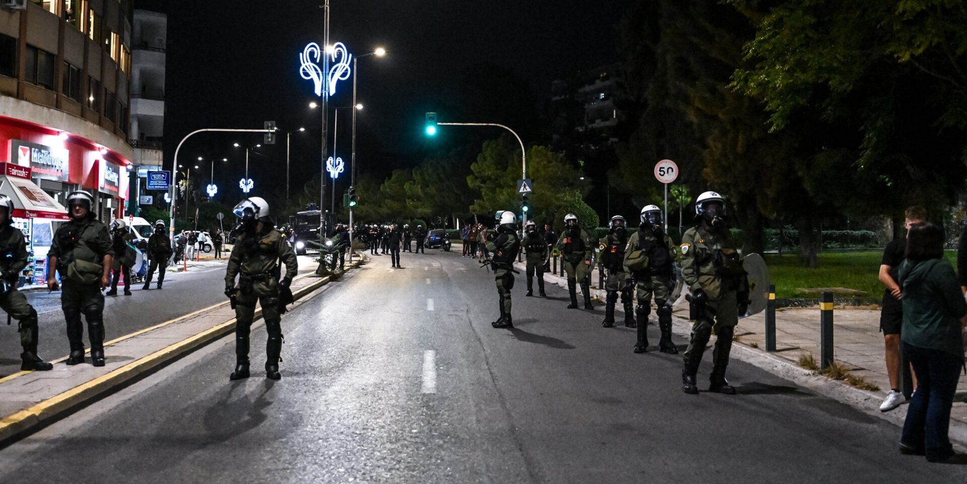 Αστυνομικοί στην Αθήνα