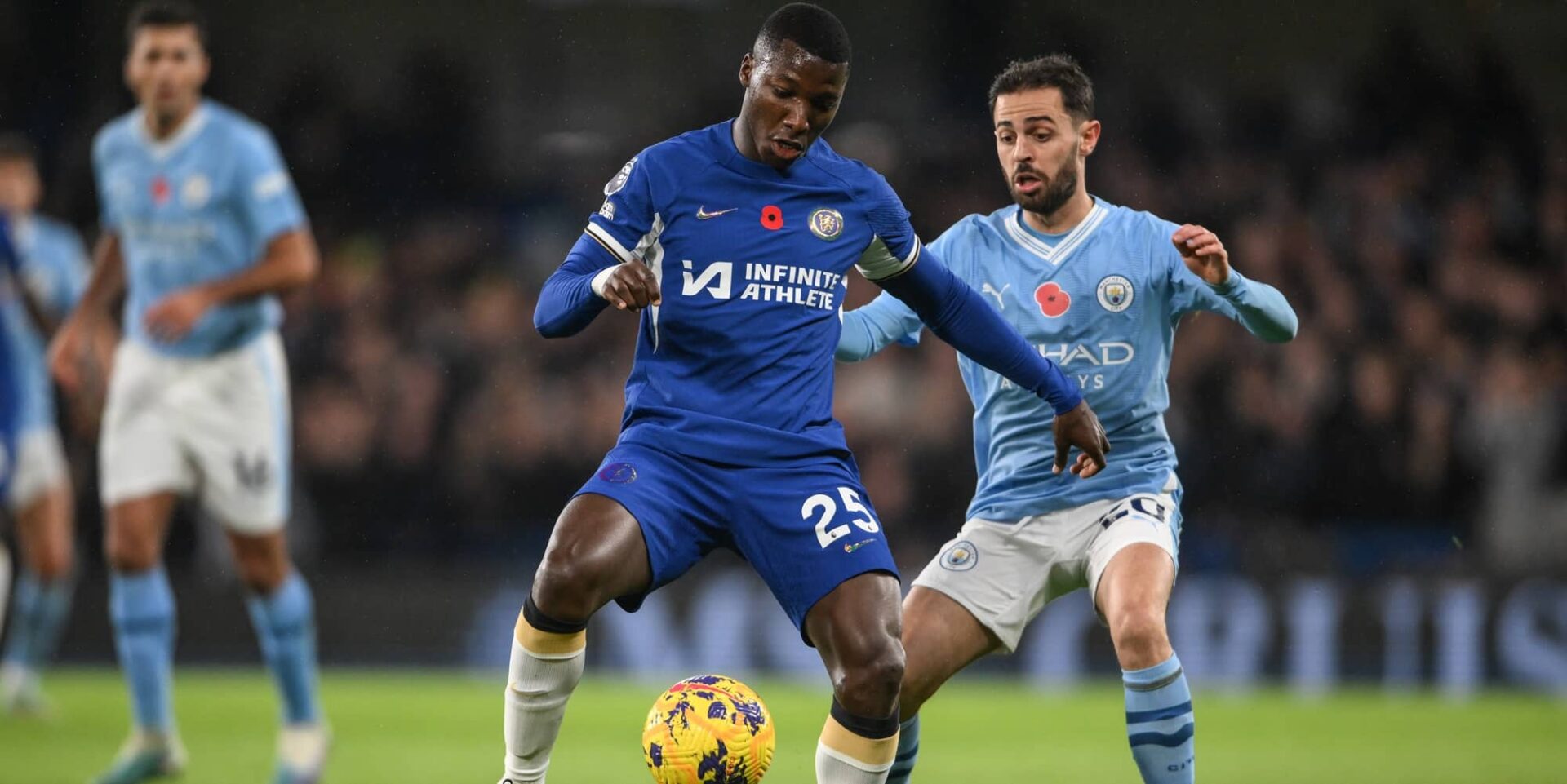 Φάση από το Τσέλσι-Μάντσεστερ Σίτι για την Premier League