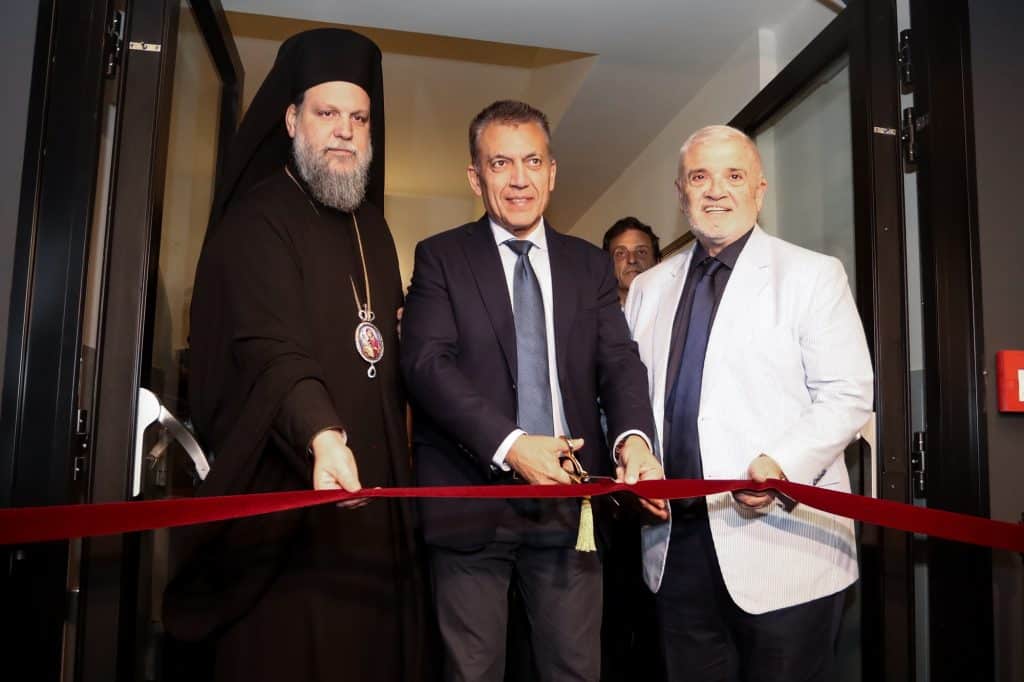 Ο Γιάννης Βρούτσης εγκαινίασε το Μουσείο Προσφυγικού Ελληνισμού στο γήπεδο της ΑΕΚ