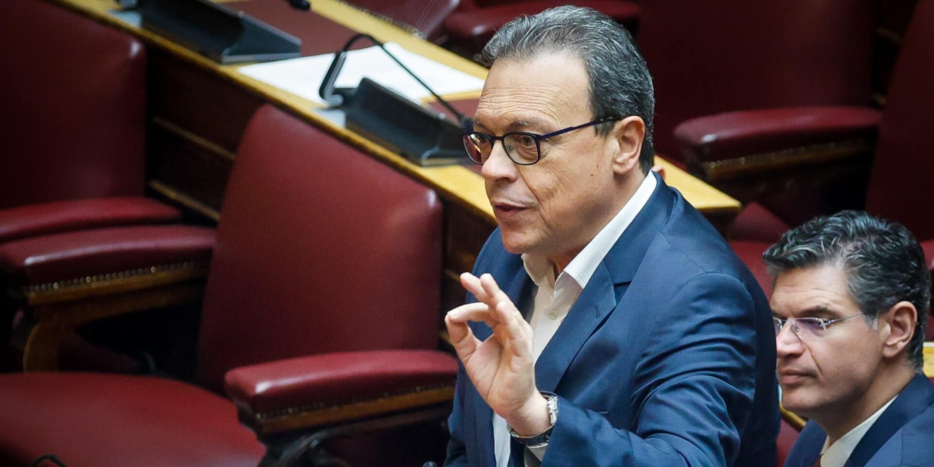 Ο Σωκράτης Φάμελλος στη Βουλή