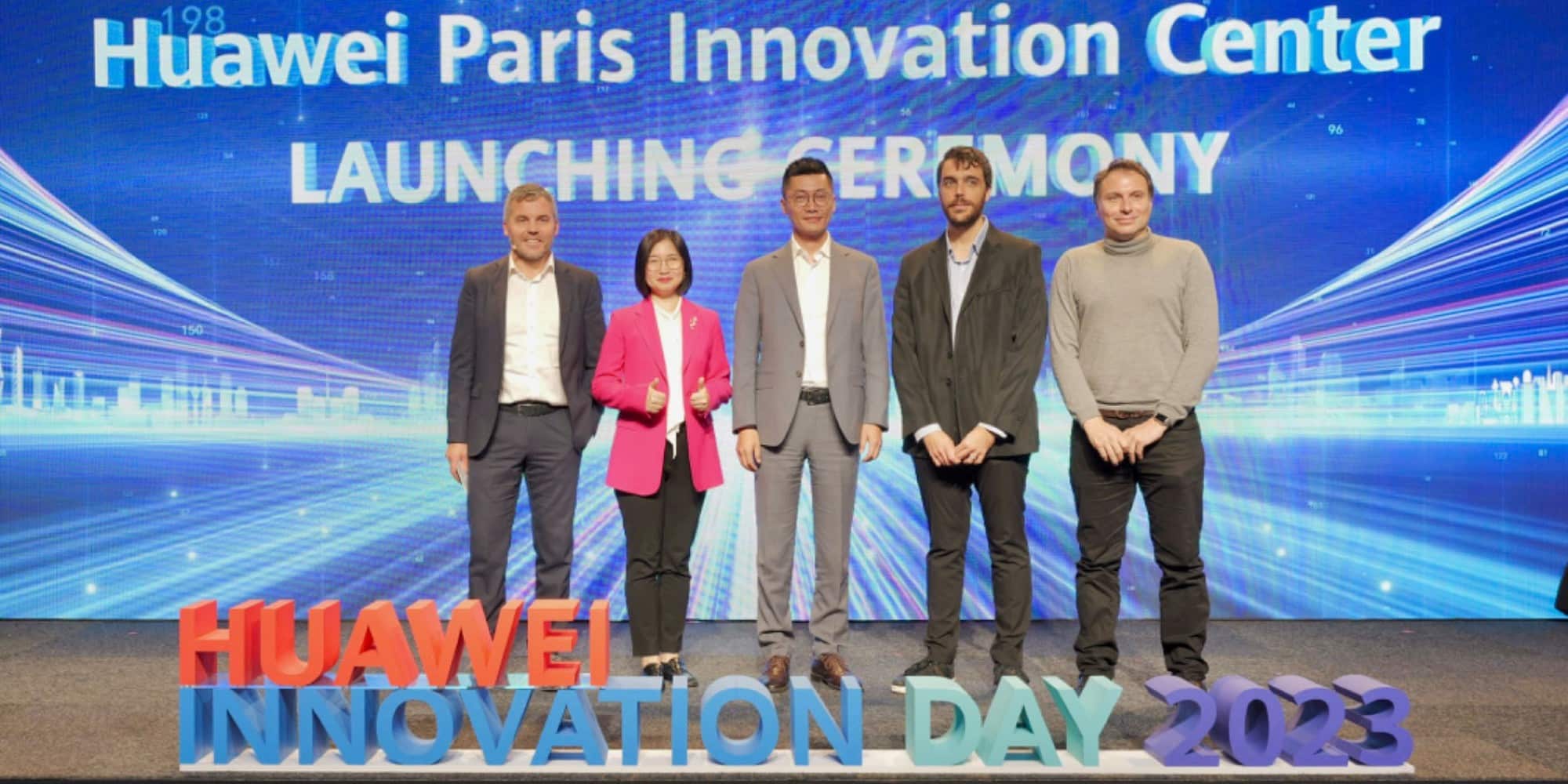 Η ομάδα της Huawei στο Innovation Day 2023