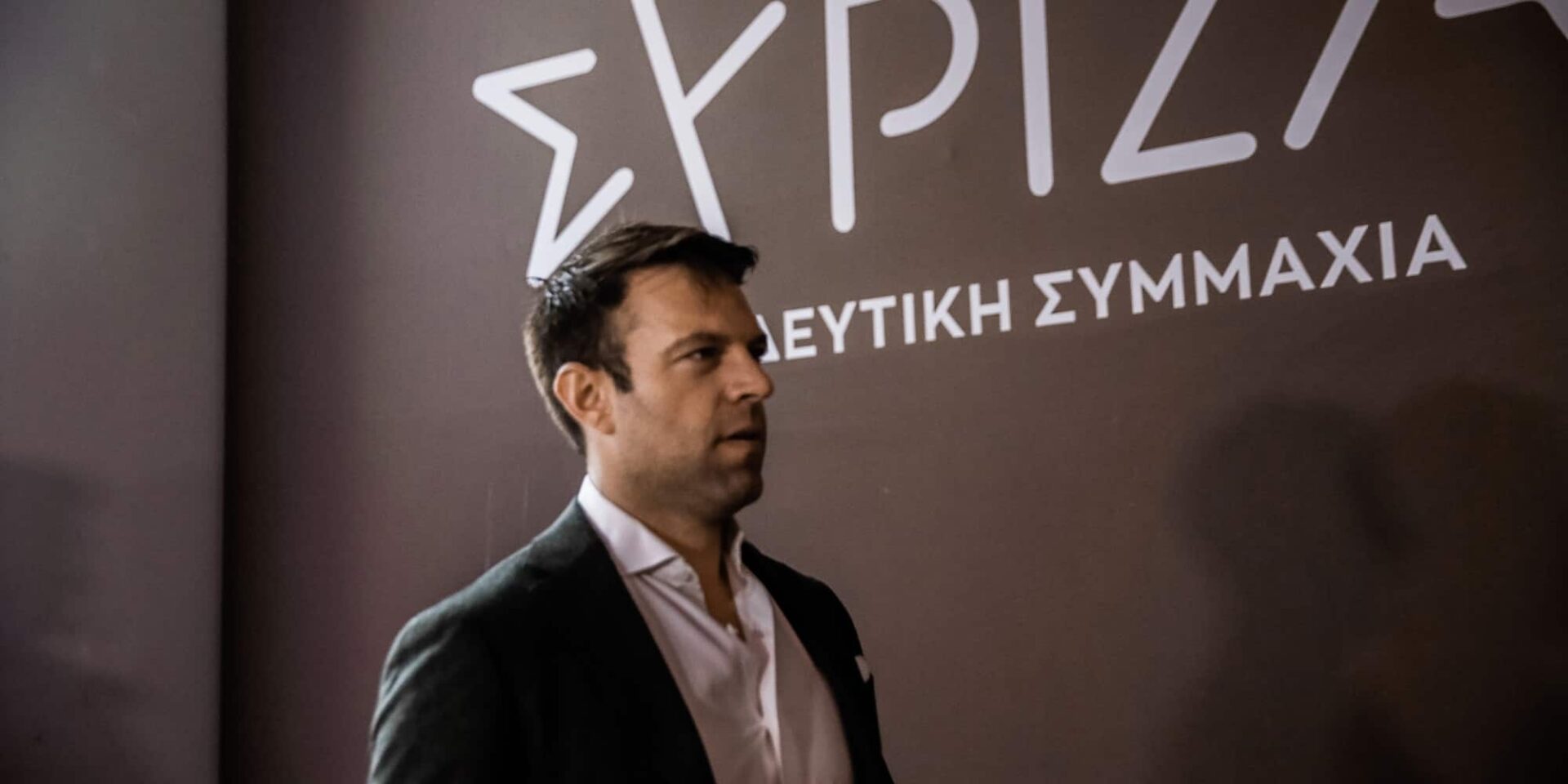 Ο Στέφανος Κασσελάκης στην ΠΓ του ΣΥΡΙΖΑ