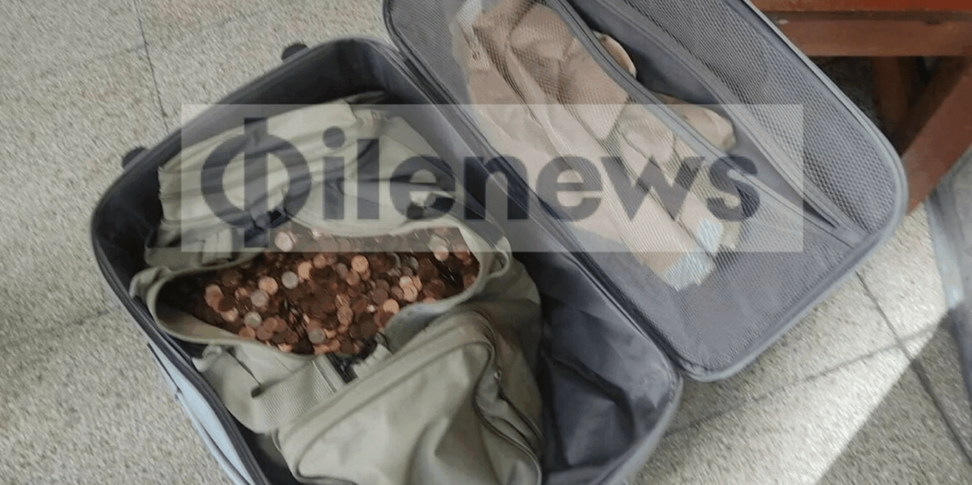 Πήγε να πληρώσει πρόστιμο με μία βαλίτσα γεμάτη κέρματα