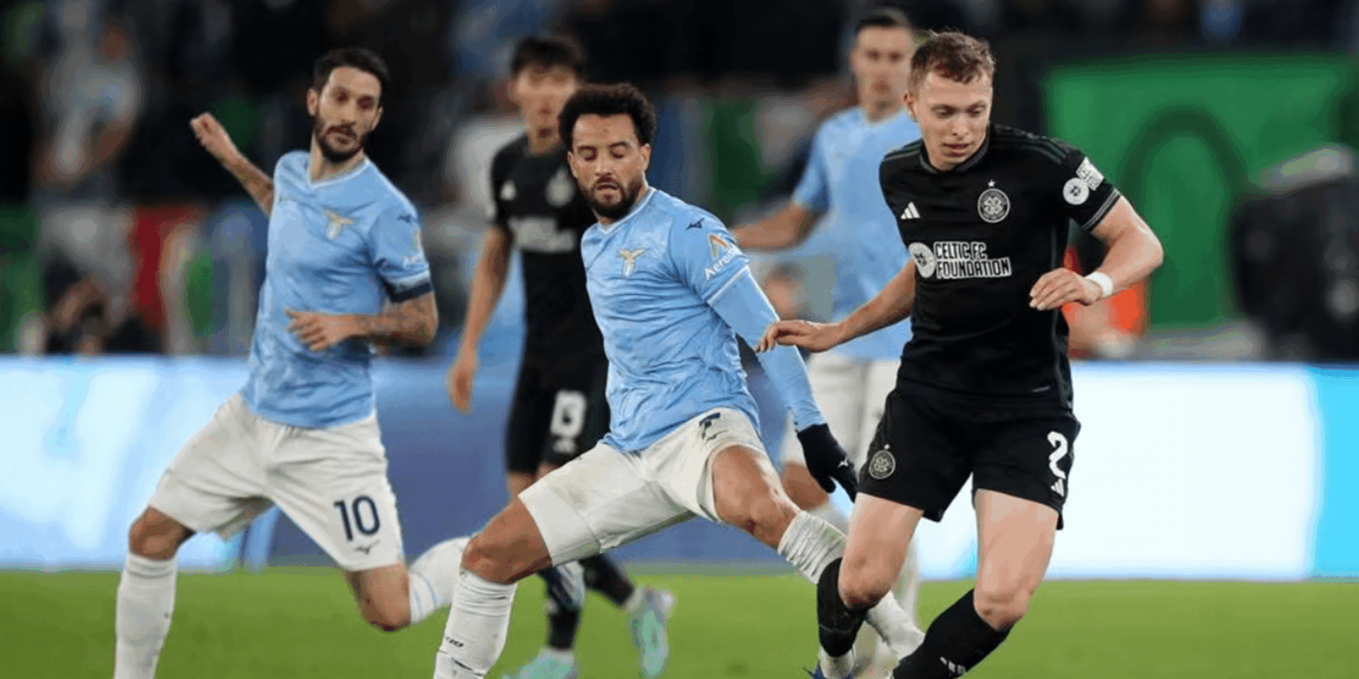 Φάση από το Λάτσιο-Σέλτικ για το Champions League