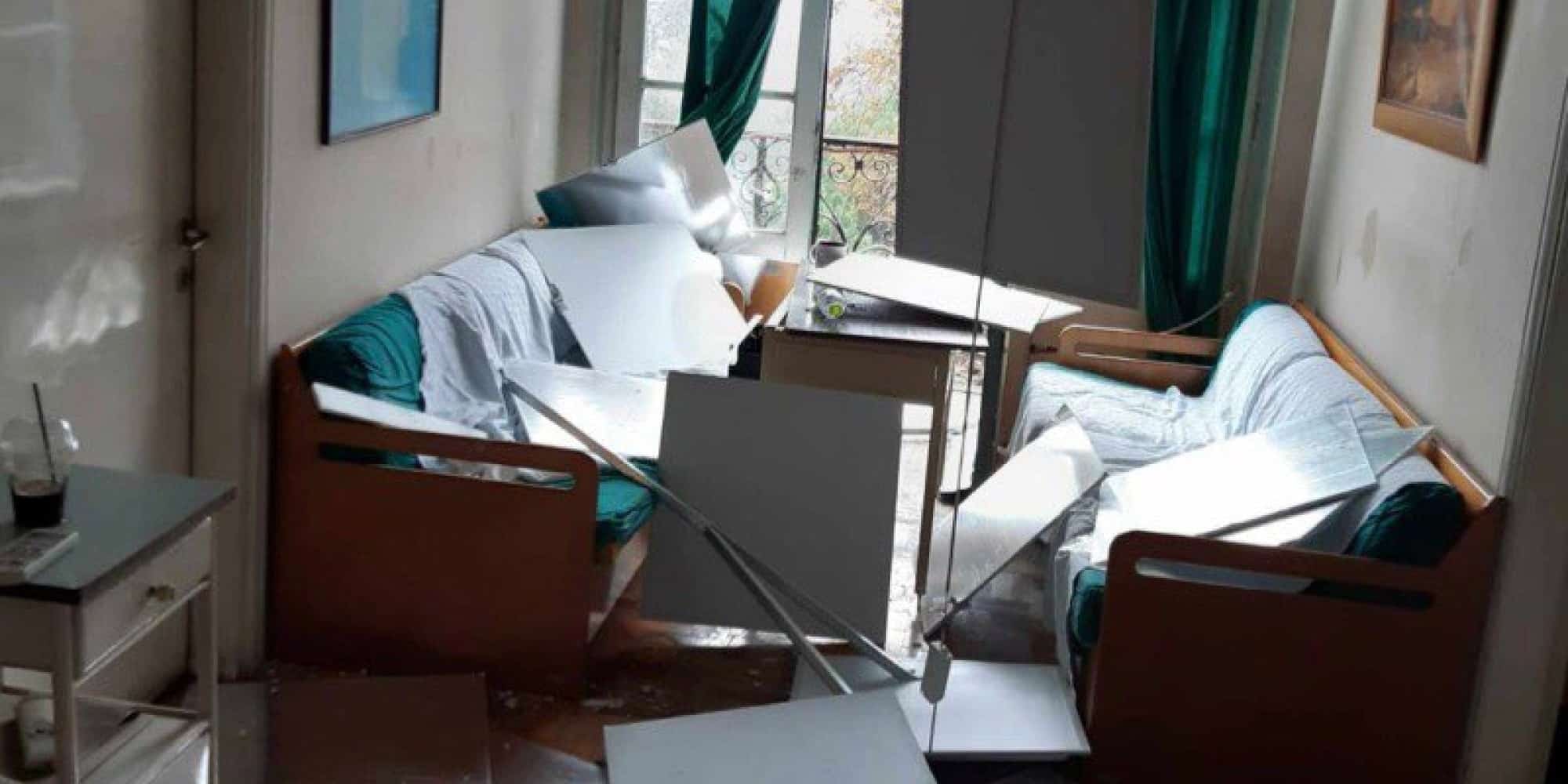 Κατέρρευσε τμήμα οροφής στο νοσοκομείο «Άγιος Δημήτριος»