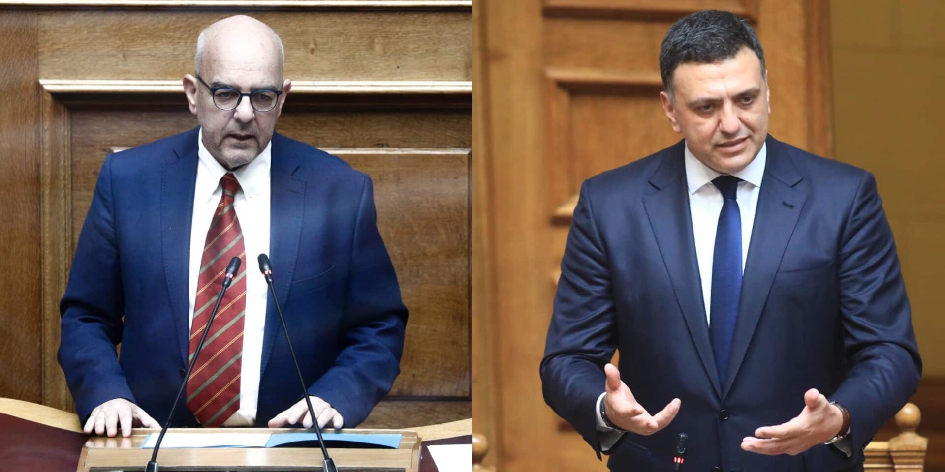 Μπάμπης Παπαδημητρίου και Βασίλης Κικιλίας