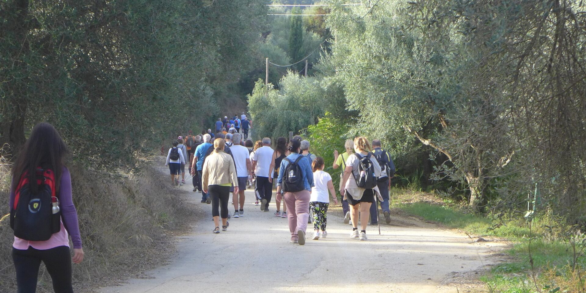 Πεζοπορία μέσα στη φύση στην Πάτρα