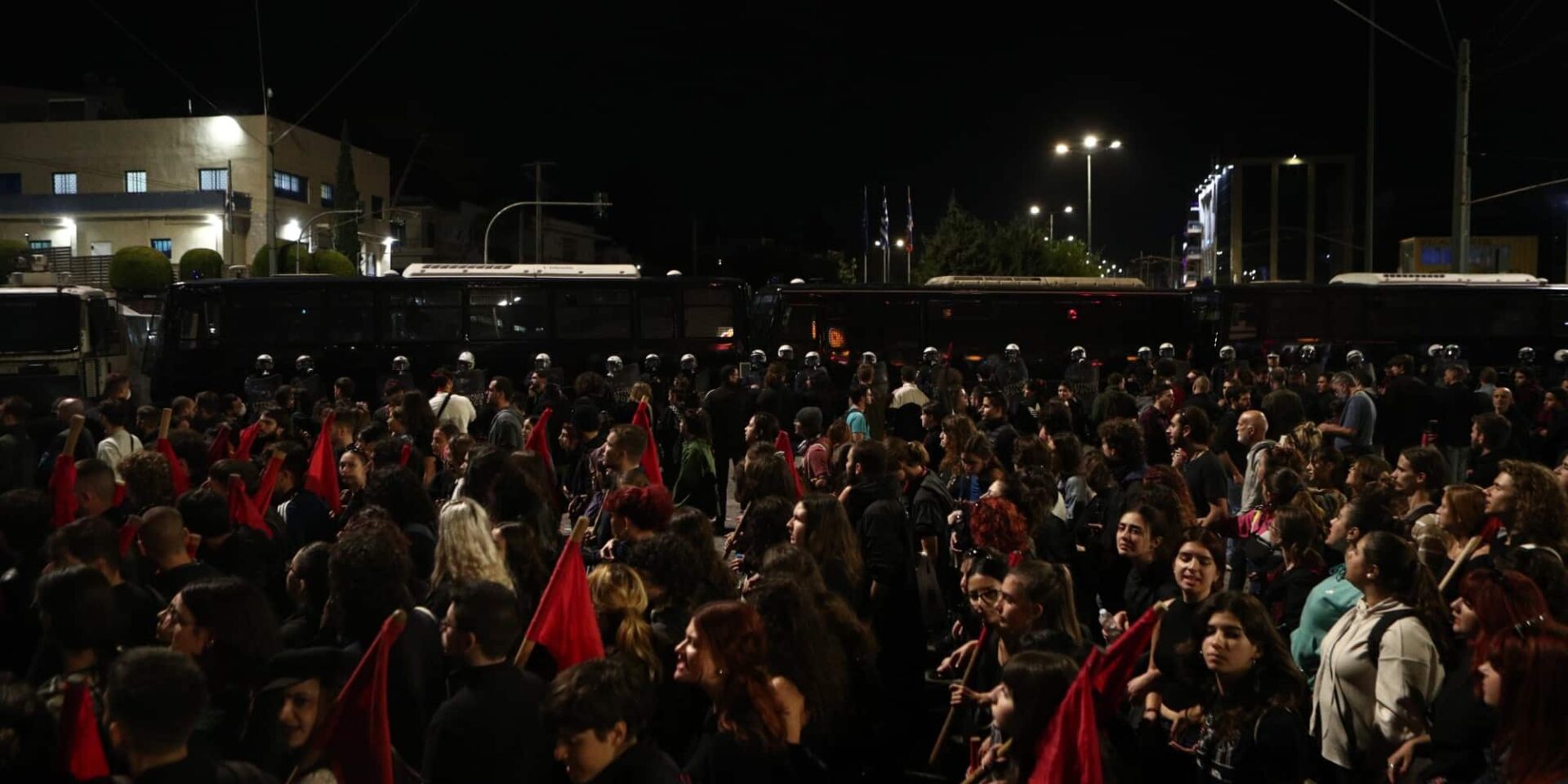 Πορεία για την 50η επέτειο του Πολυτεχνείου