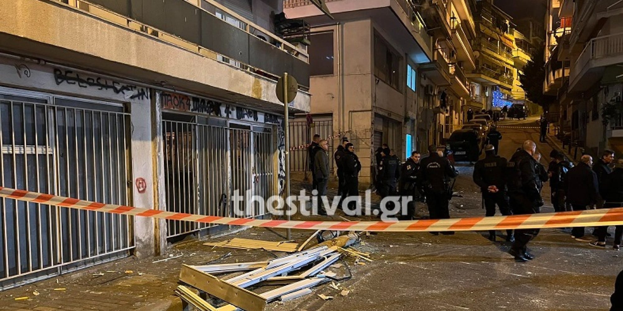 Ισχυρή έκρηξη σε διαμέρισμα στη Θεσσαλονίκη