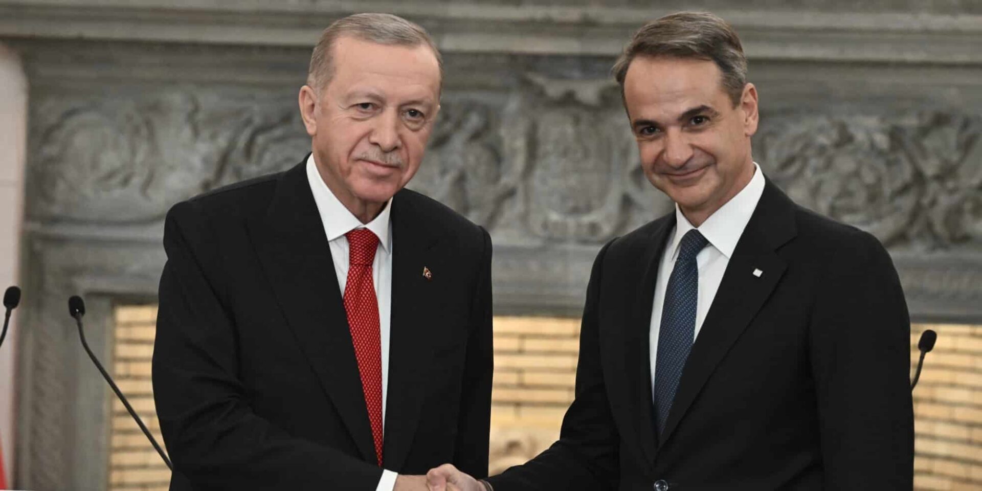 Ερντογάν και Μητσοτάκης