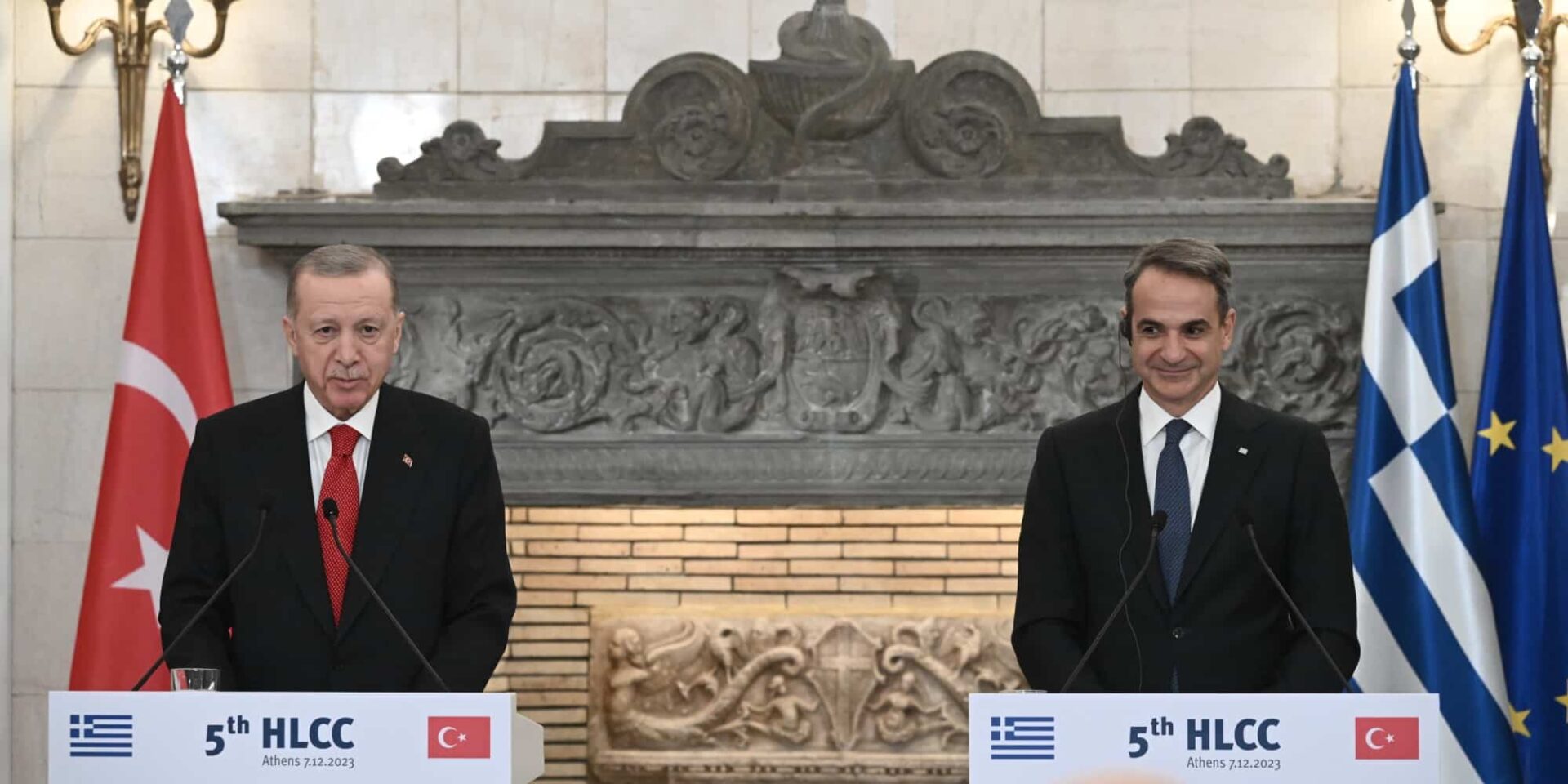 Ερντογάν και Μητσοτάκης