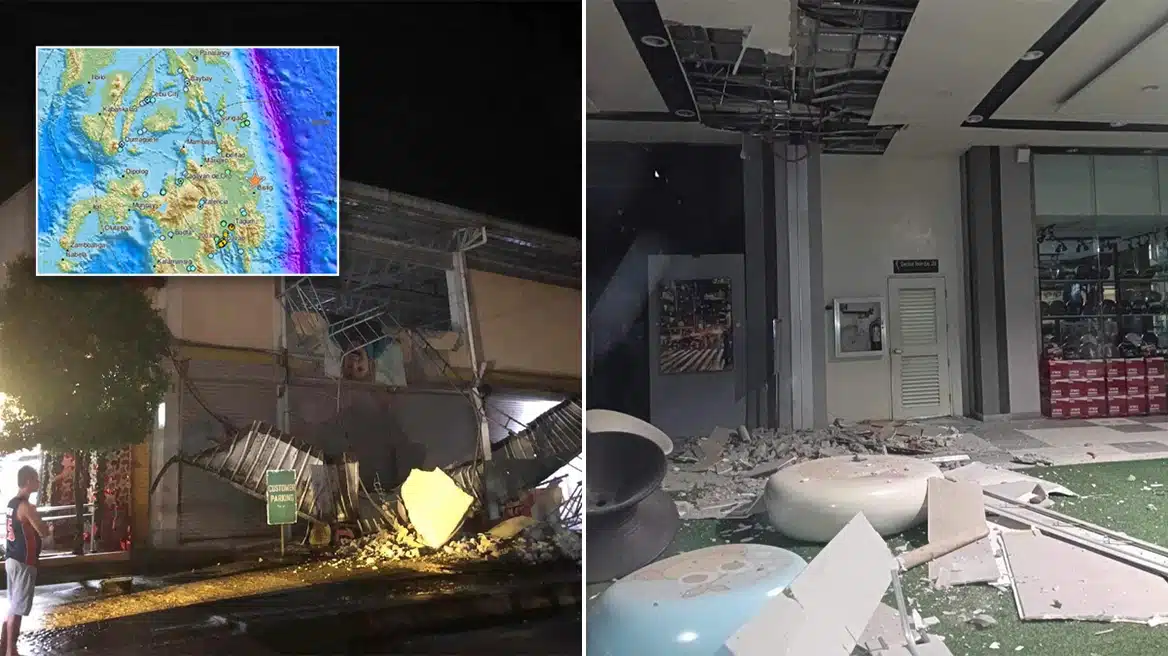 Ισχυρή σεισμική δόνηση 7,6 Ρίχτερ στις Φιλιππίνες - Προειδοποίηση για τσουνάμι (εικόνες & βίντεο)
