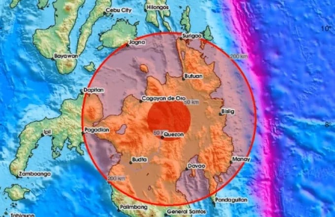 filippines seismos tsounami rixter 2 12 2023 - Φιλιππίνες: Υποχωρεί η απειλή για τσουνάμι μετά τον ισχυρό σεισμό των 7,6 Ρίχτερ
