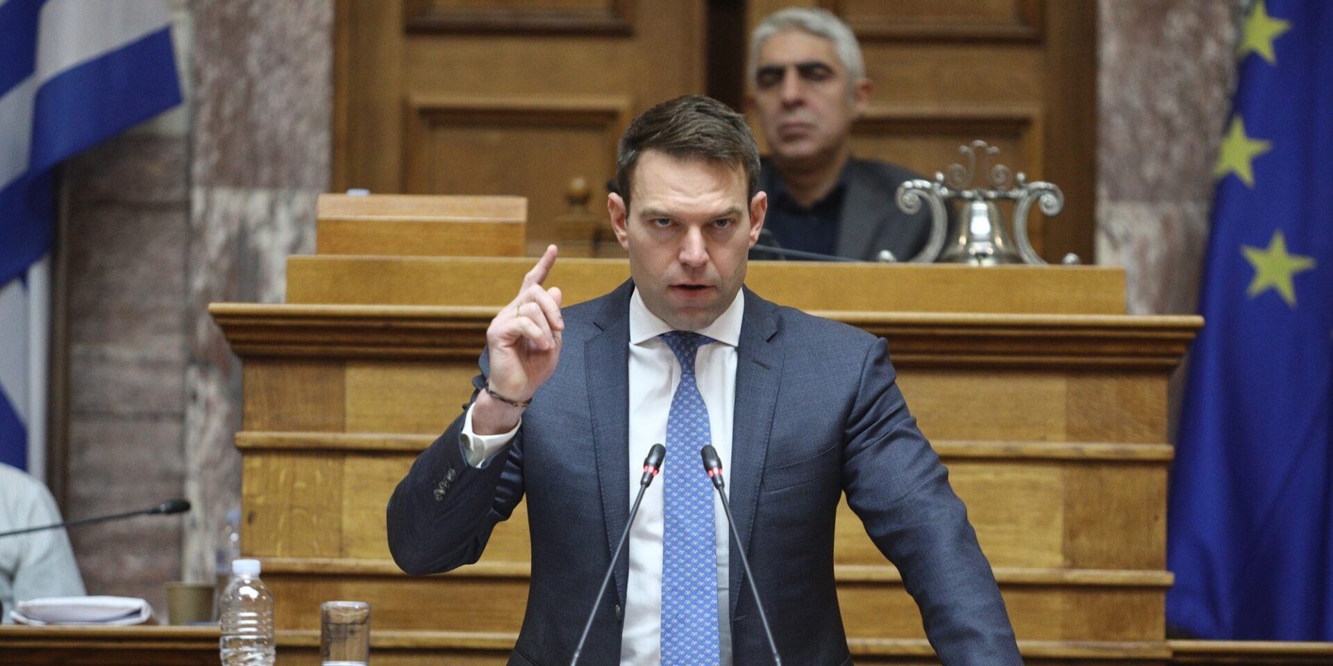 O Στέφανος Κασσελάκης στην ΚΟ του ΣΥΡΙΖΑ