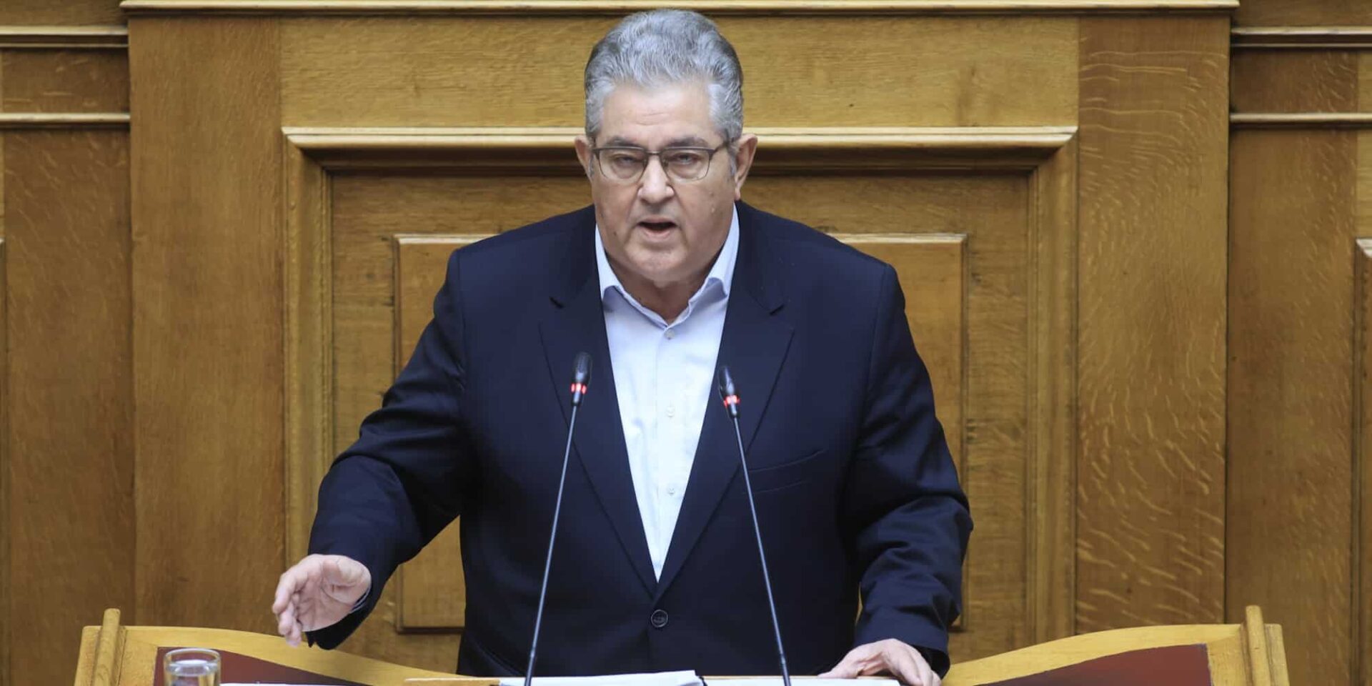 Ο Δημήτρης Κουτσούμπας