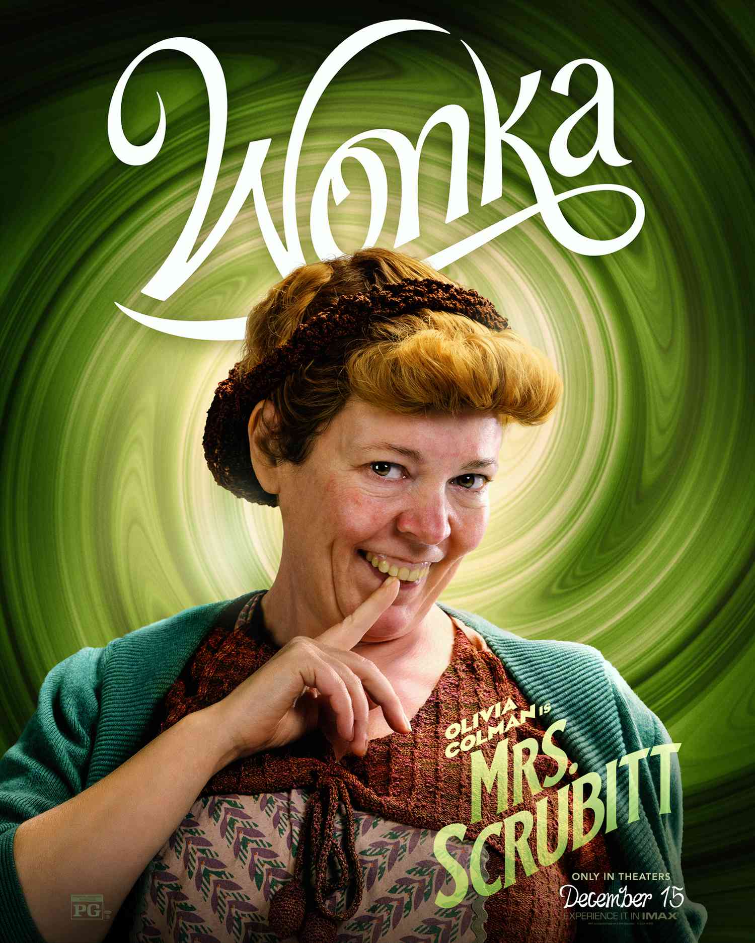Η Ολίβια Κόλμαν στη ταινία Wonka