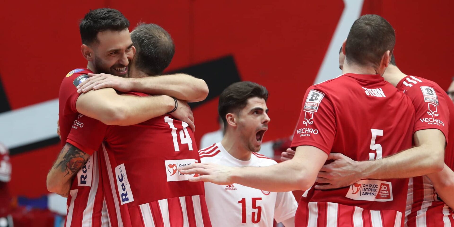 Ο Ολυμπιακός νίκησε τον Παναθηναϊκό για τη Volley League