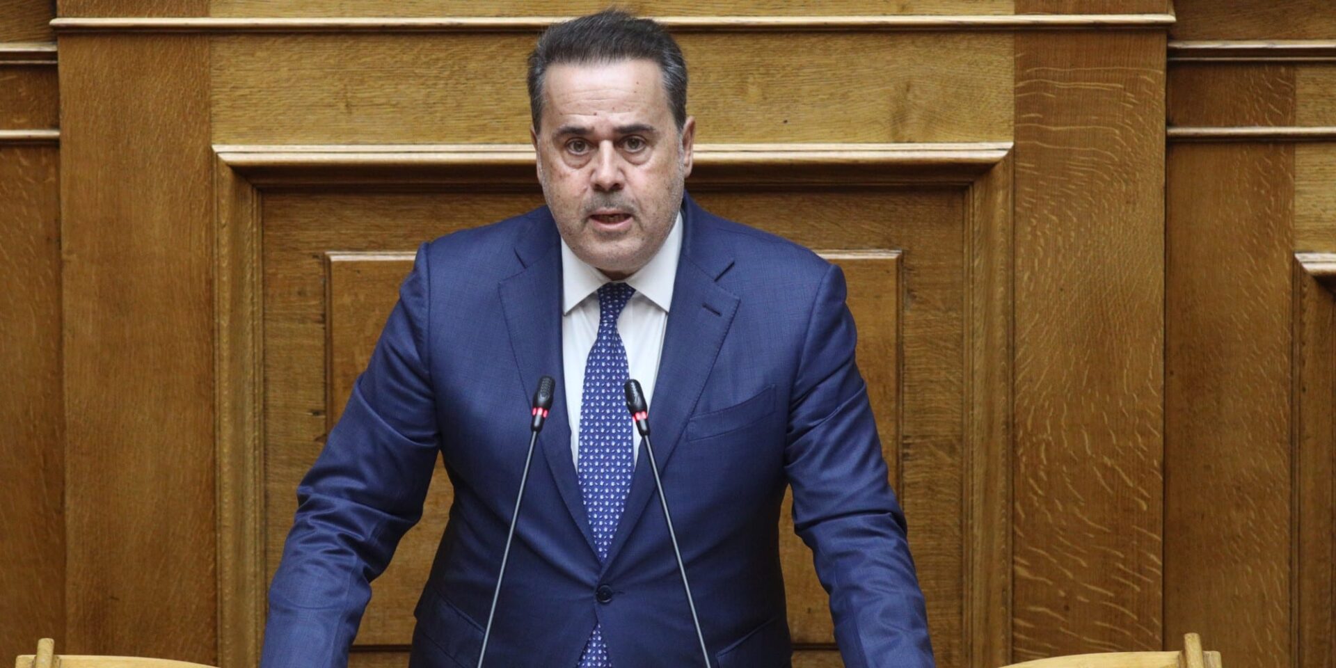 Ο υπουργός Επικρατείας Σταύρος Παπασταύρου