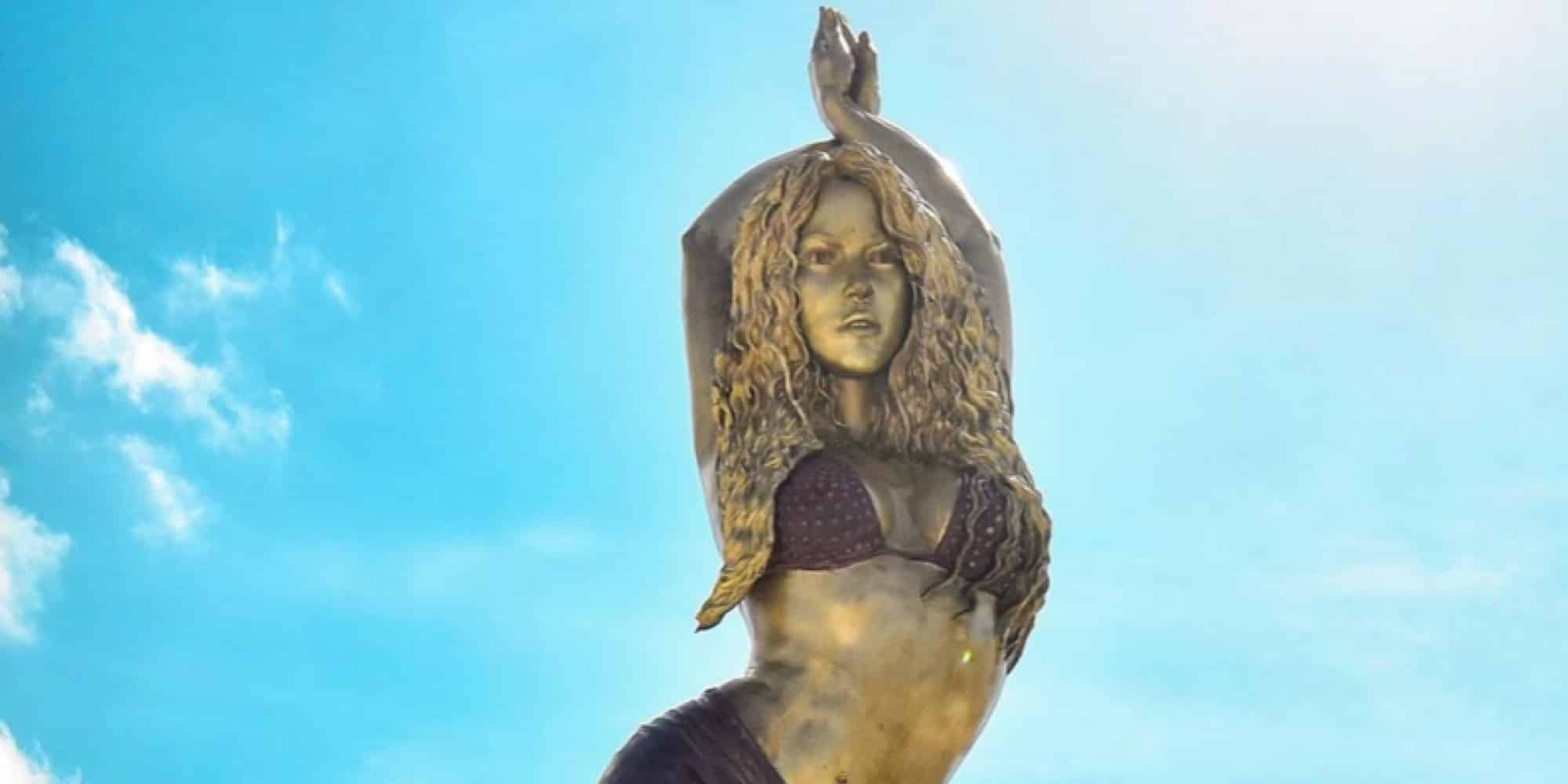 H Σακίρα έγινε άγαλμα 6 μέτρων στην Κολομβία
