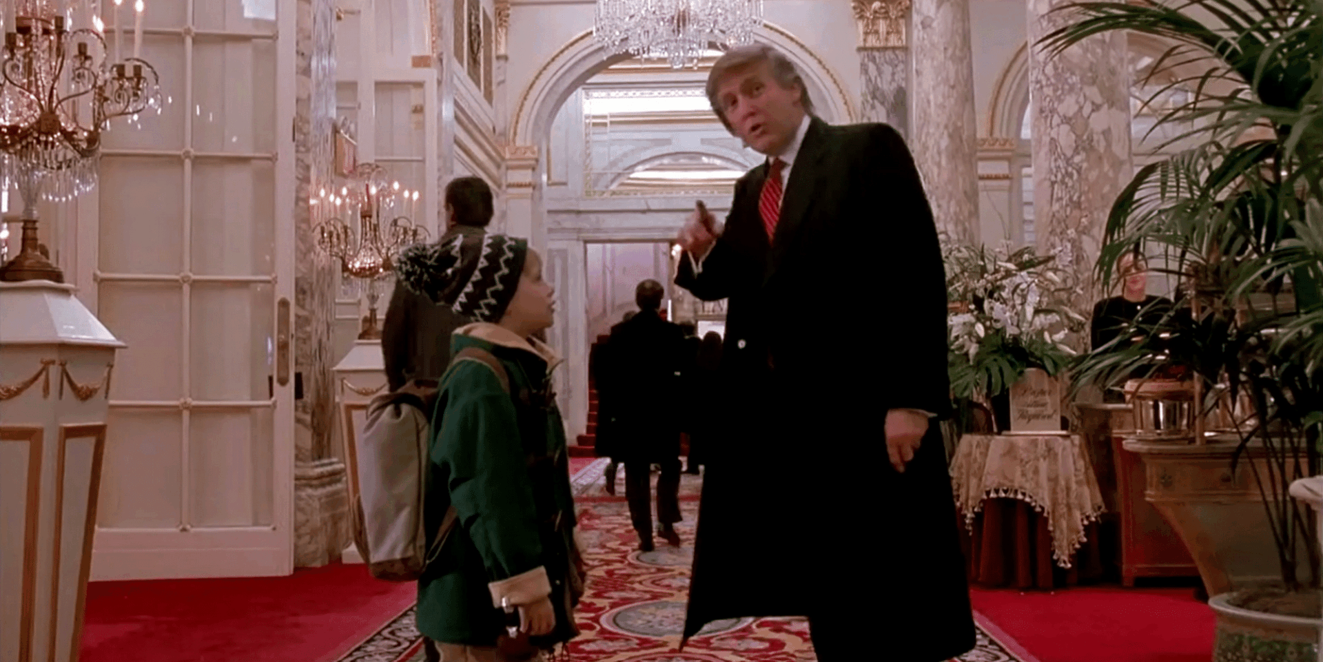 Ο Ντόναλντ Τραμπ στο Home Alone 2