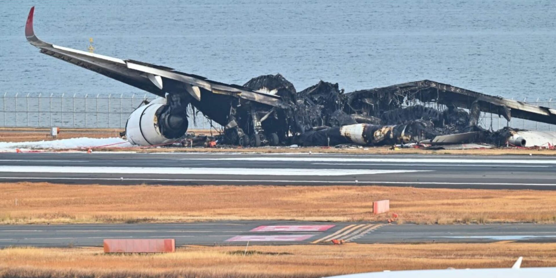 Το καμένο Airbus