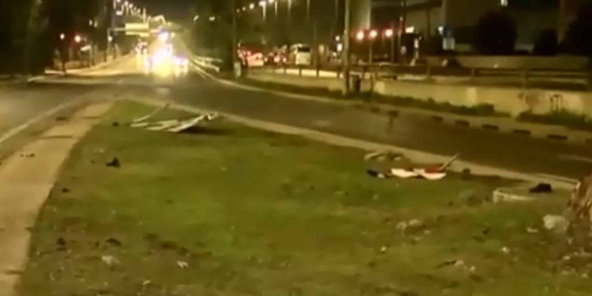 Εικόνα από το σημείο της τραγωδίας