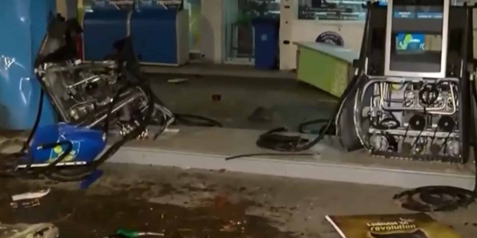 Εικόνα από το βενζινάδικο
