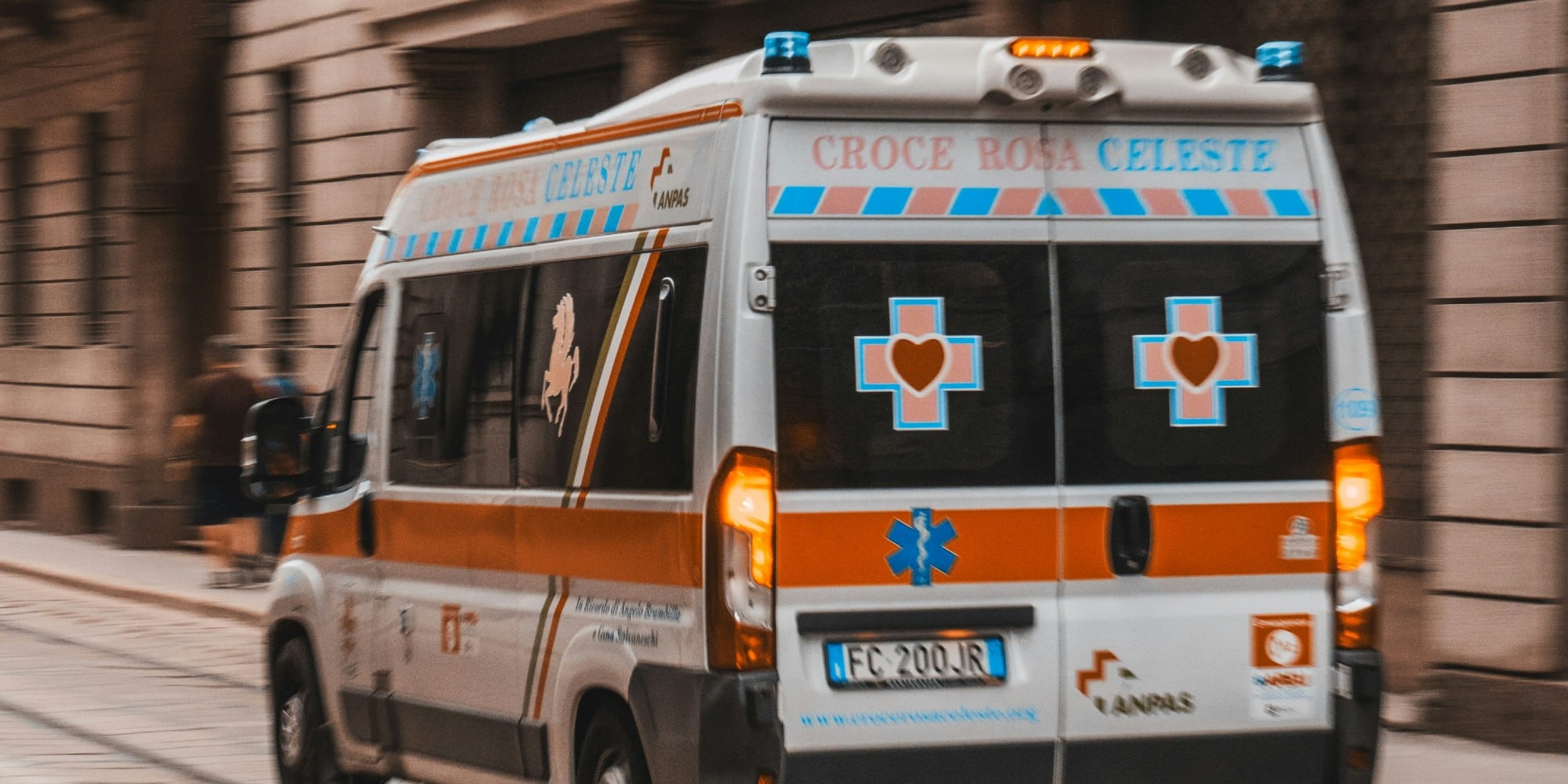 Ασθενοφόρο στην Ιταλία