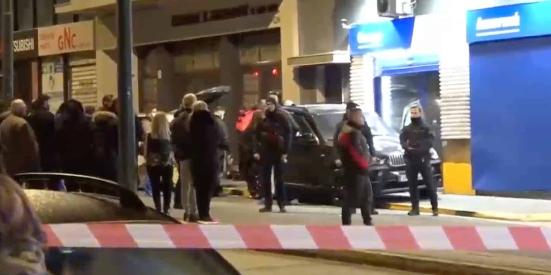 Πλάνα από το σημείο της εκτέλεσης στον Νέο Κόσμο