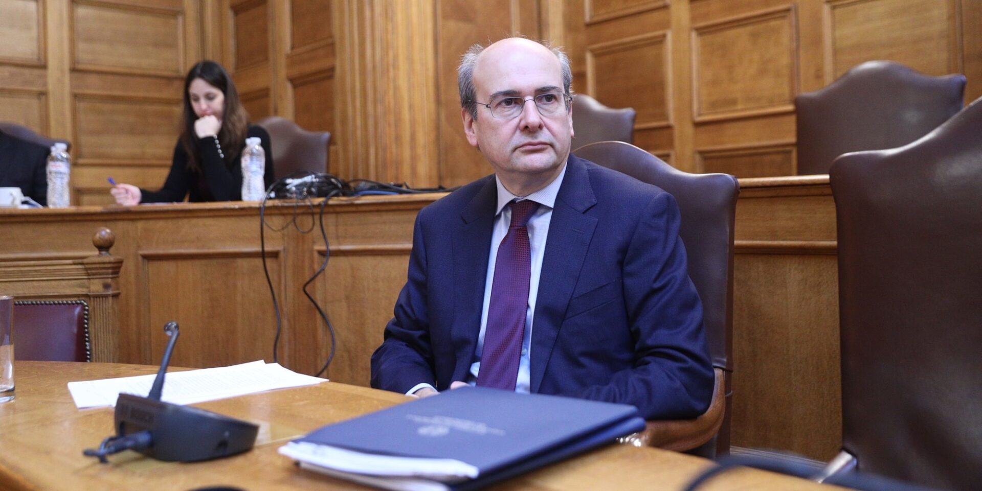 Ο Κωστής Χατζηδάκης στην Εξεταστική Επιτροπή για τα Τέμπη
