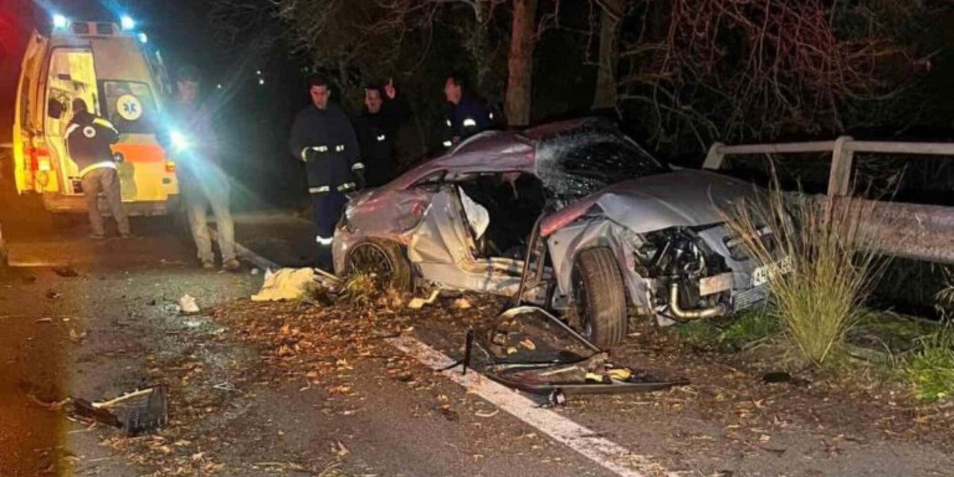 Εικόνα από το τροχαίο