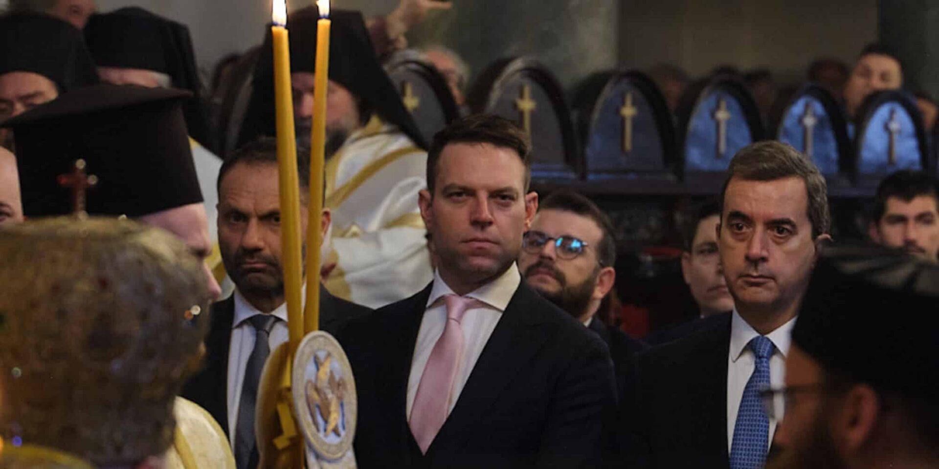 Στο Φανάρι για τα Θεοφάνια ο Κασσελάκης
