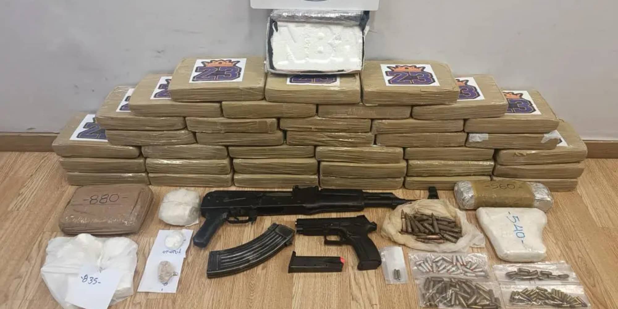 Κατασχέθηκαν πάνω από 45 κιλά κοκαΐνης στο Κορωπί