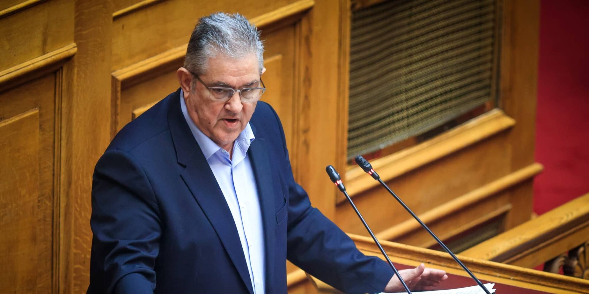 Ο Δημήτρης Κουτσούμπας