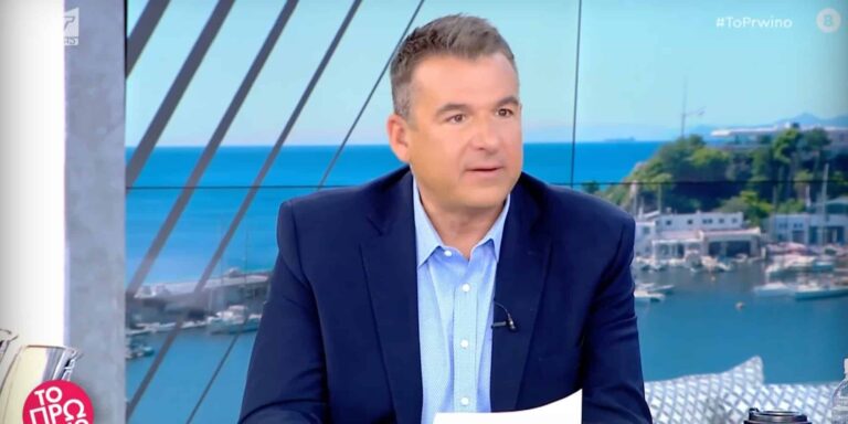 Ο Λιάγκας έπαθε κρίση πανικού στο «Πρωινό»: «Αισθανόμουν για πέντε λεπτά ότι θα λιποθυμήσω»