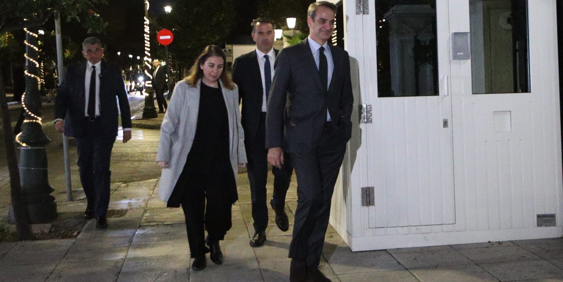 Ο Κυριάκος Μητσοτάκης στο Προεδρικό Μέγαρο