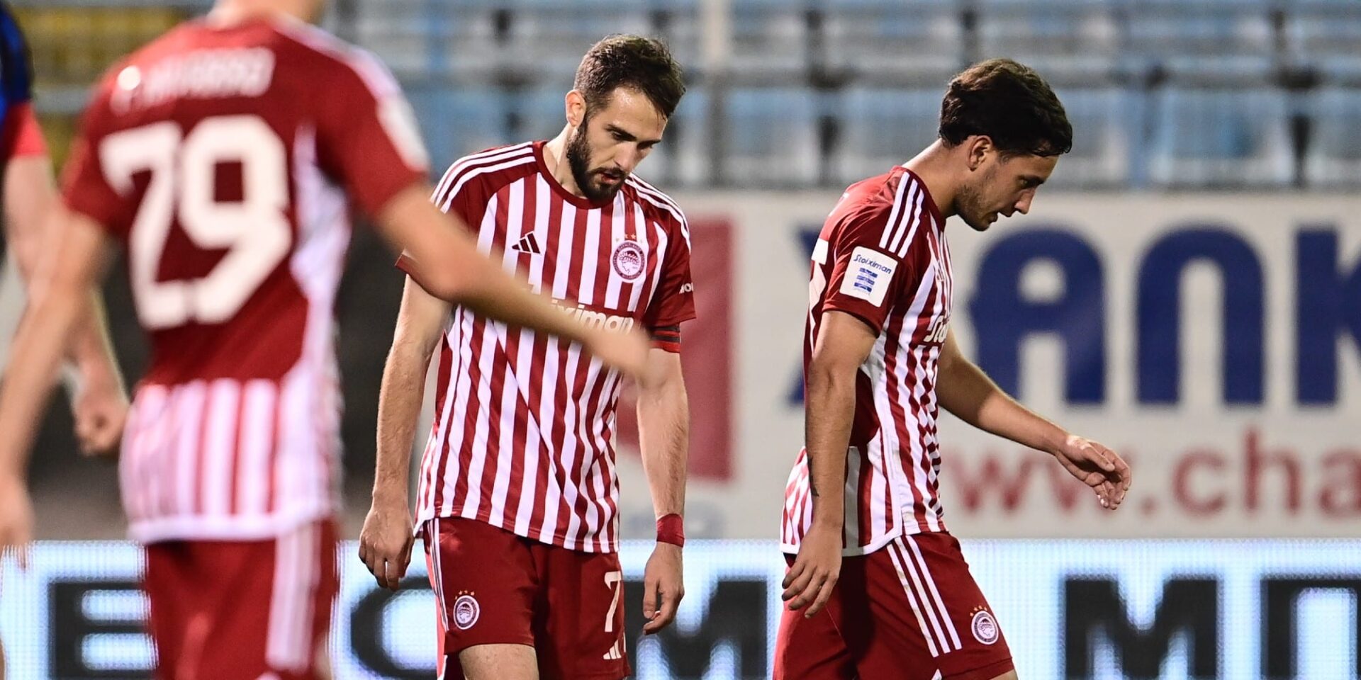 Οι παίκτες του Ολυμπιακού