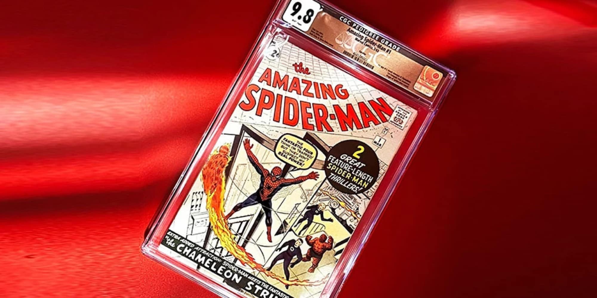 Αντίτυπο του πρώτου τεύχους του «The Amazing Spider-Man»