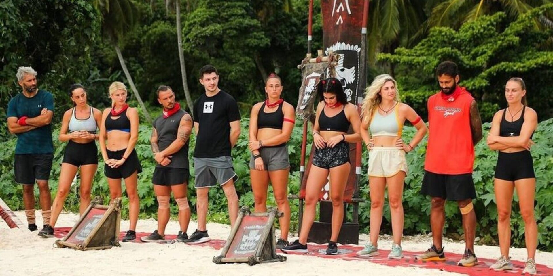 Η κόκκινη ομάδα στο Survivor