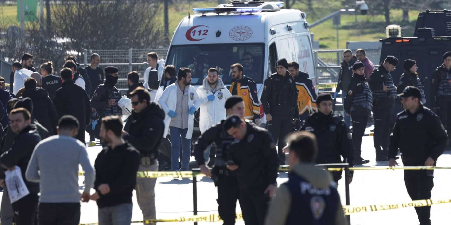 Στιγμές μετά την επίθεση στην Κωνσταντινούπολη