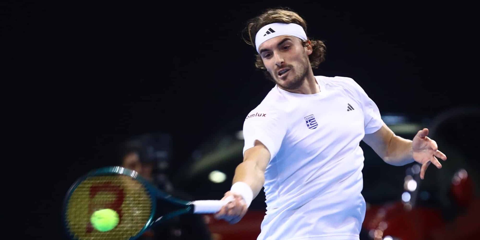 Ο Στέφανος Τσιτσιπάς στο Davis Cup