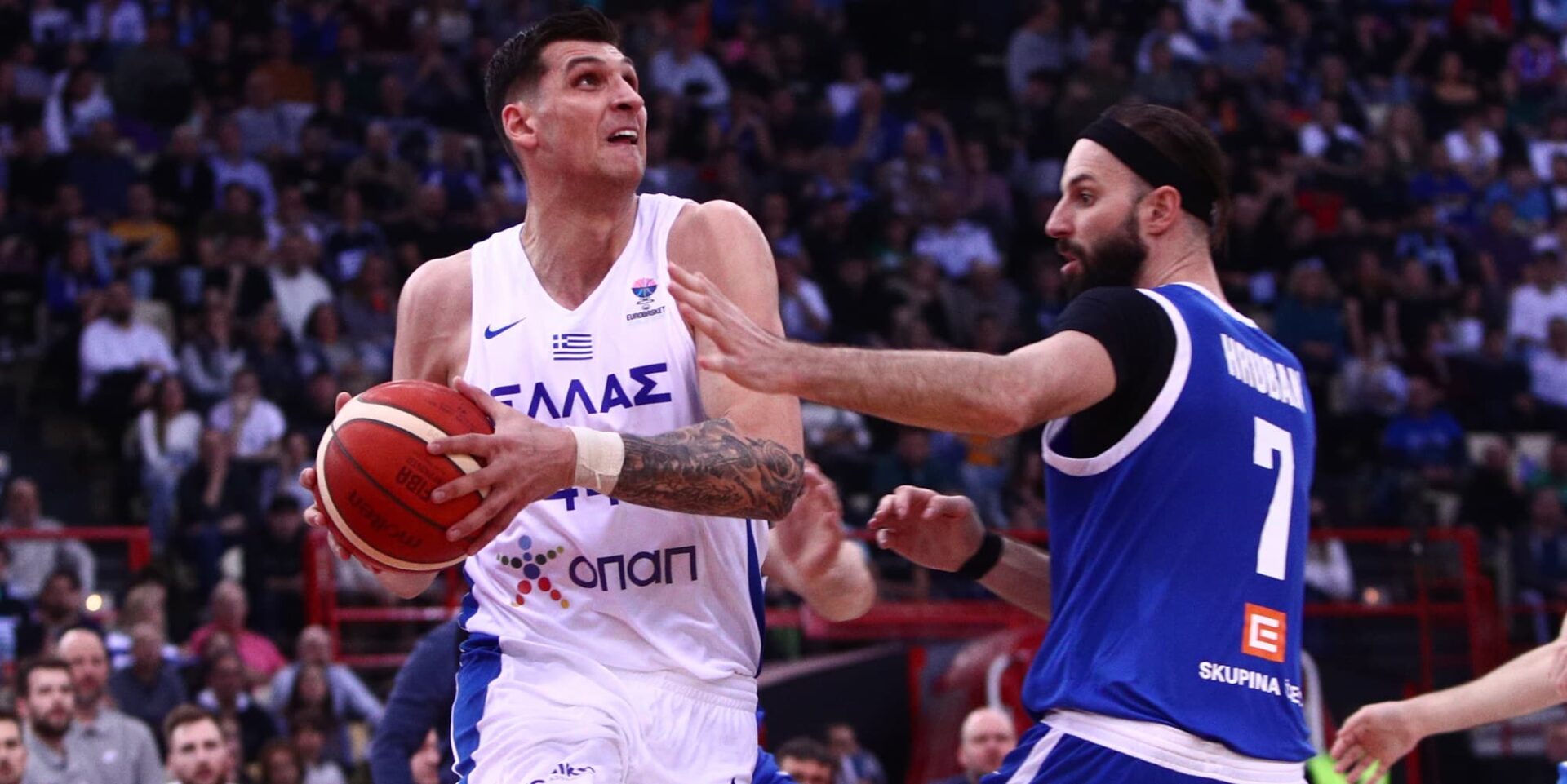 Ο Ντίνος Μήτογλου στο Ελλάδα-Τσεχία / Euroleague - Εθνική Μπάσκετ