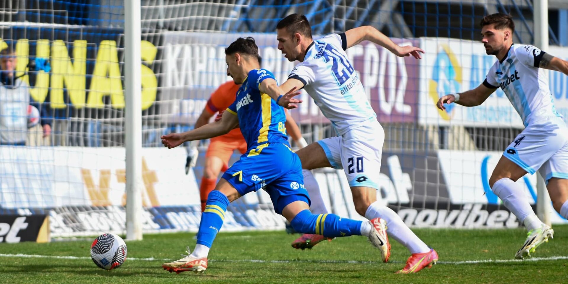 Φάση από το Αστέρας Τρίπολης-Κηφισιά για τη Super League