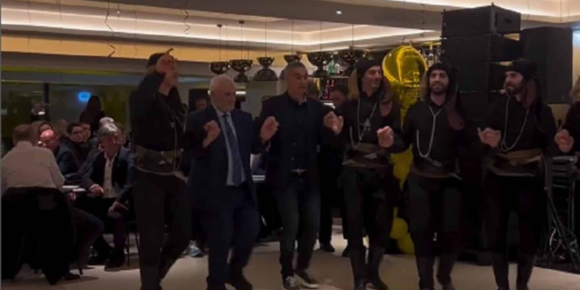Ο Μελισσανίδης χόρεψε ποντιακά