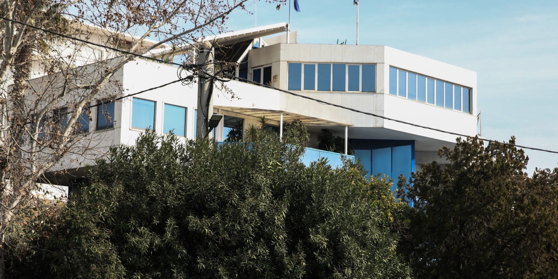 Το κτίριο που έγινε η επίθεση