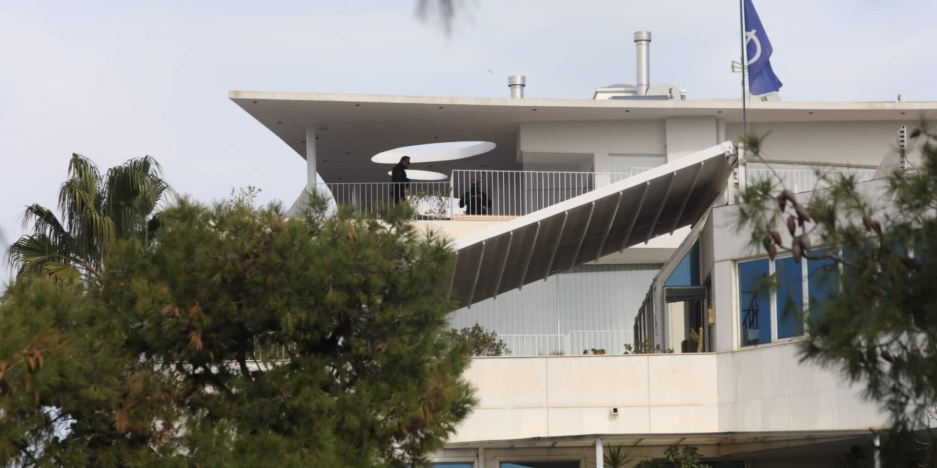 Το κτίριο που έγινε η επίθεση
