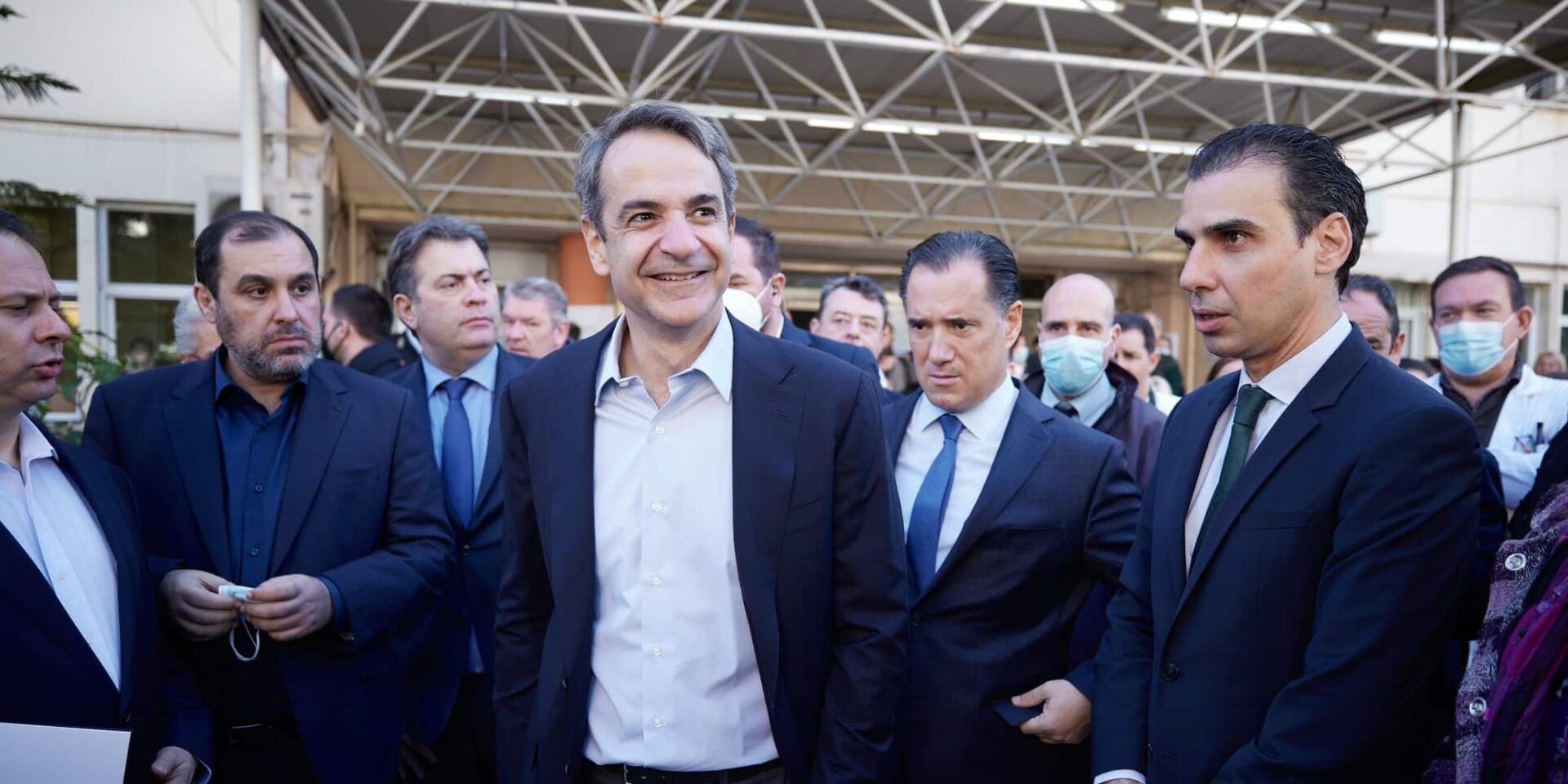 Ο Κυριάκος Μητσοτάκης στο Τζάνειο