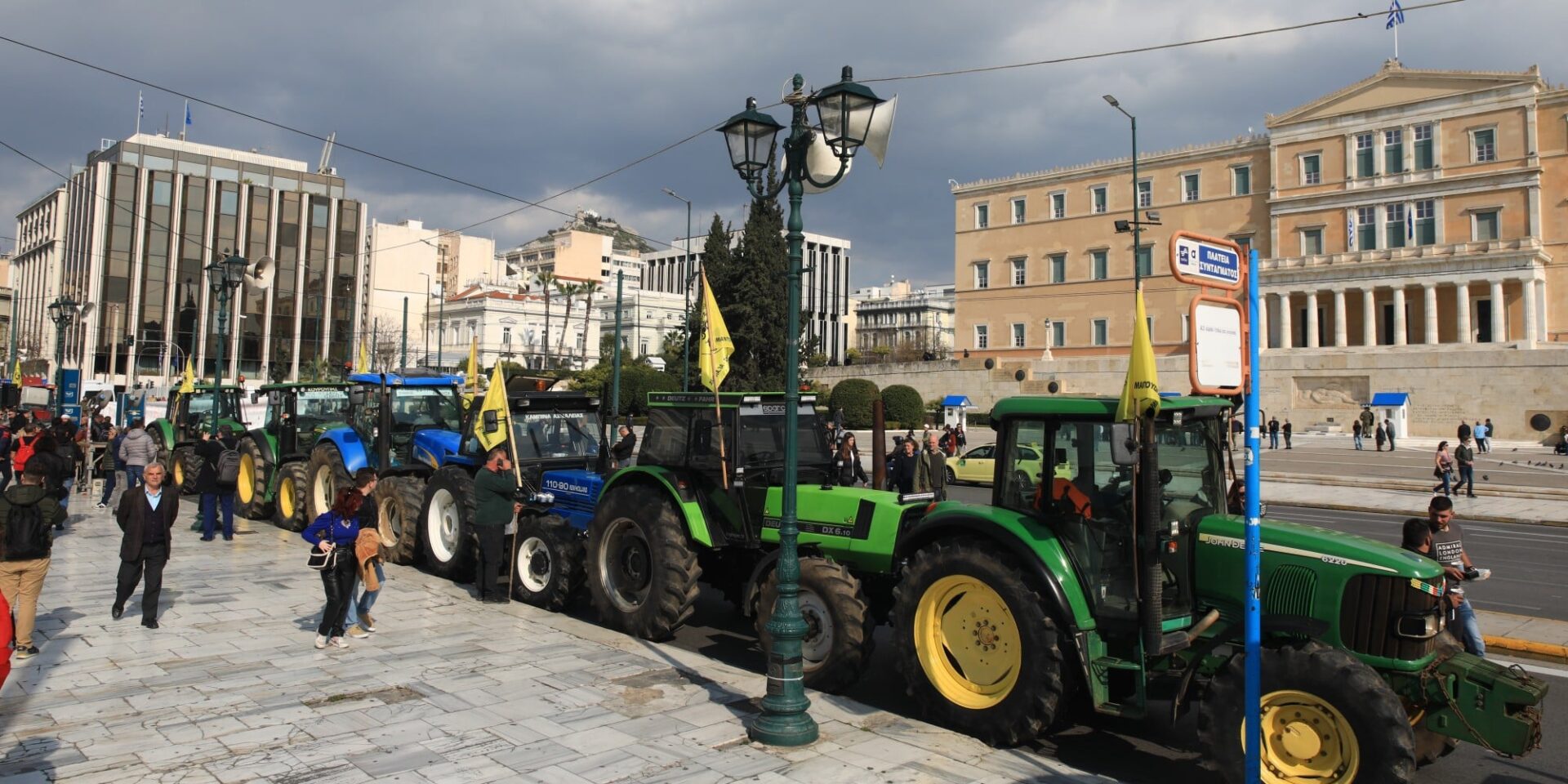 Τρακτέρ στο Σύνταγμα