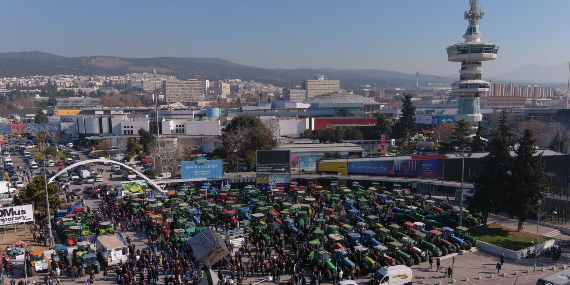 Αγρότες στη Θεσσαλονίκη